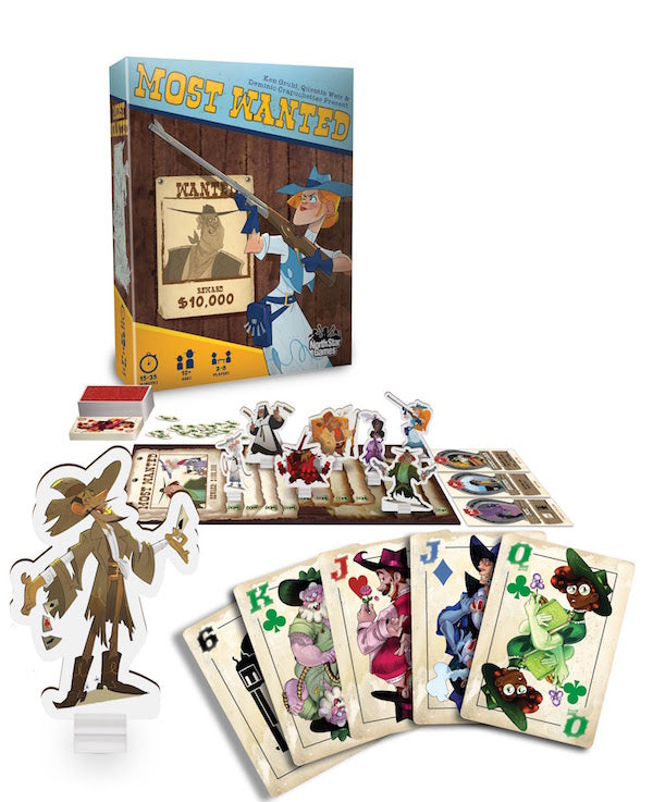 Most Wanted: a game that does for Poker what King of Tokyo does for Yahtzee - North Star Games