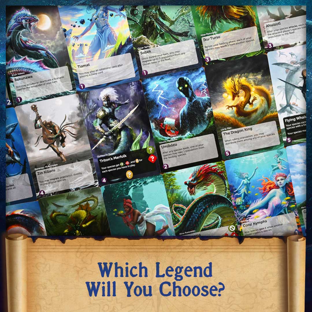 Buy Oceans: Legends of the Deep Board Game | NorthStar Game Studio